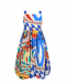 Платье с принтом &quot;carretto&quot; Dolce&Gabbana | Фото 1
