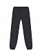 Черные спортивные брюки с серыми вставками Bikkembergs | Фото 2