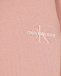 Розовый свитшот с вышитым логотипом Calvin Klein | Фото 3
