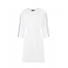 Белое платье с лампасами Emporio Armani | Фото 1