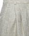 Льняные шорты, серые Shatu | Фото 6