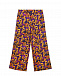 Шелковые брюки с цветочным принтом Paade Mode | Фото 2