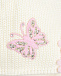 Шапка кремового цвета с аппликациями &quot;бабочки&quot; Joli Bebe | Фото 3