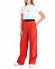 Красные брюки палаццо MSGM | Фото 3