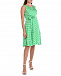 Зеленое платье в горошек Pietro Brunelli | Фото 3