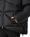 Укоророченная черная куртка с капюшоном ADD | Фото 10