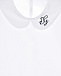 Белая толстовка с отложным воротником Dolce&Gabbana | Фото 3