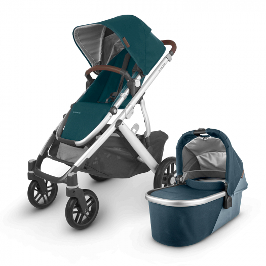 Коляска 2 в 1 Vista V2 Finn лазурно-синий UPPAbaby | Фото 1