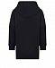 Черное платье-худи с принтом &quot;мишка&quot; Moncler | Фото 2