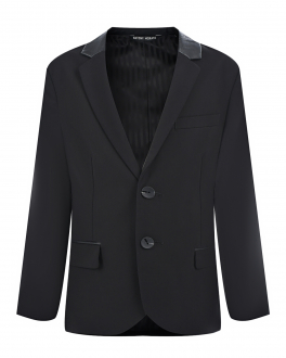 Однобортный черный пиджак Antony Morato Черный, арт. MKJA00150-FA600140-9000 NERO | Фото 1