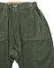 Зеленые вельветовые брюки Aletta | Фото 3