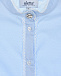 Голубая рубашка с воротником-стойкой Aletta | Фото 4