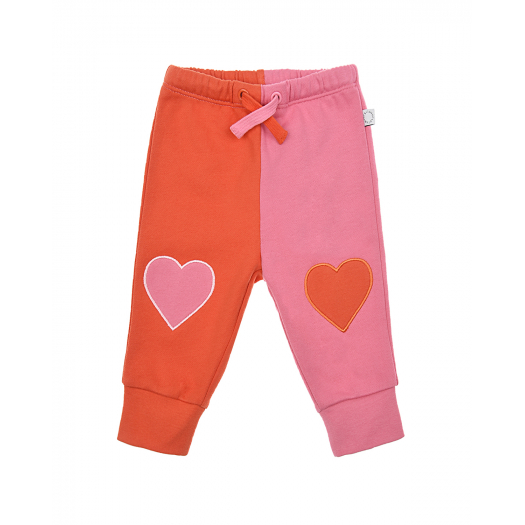 Спортивные брюки с аппликациями &quot;сердца&quot; Stella McCartney | Фото 1