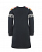 Черное платье с бахромой Stella McCartney | Фото 2