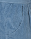 Вельветовые брюки голубого цвета Deha | Фото 3