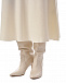 Кашемировая юбка молочного цвета Arch4 | Фото 8