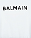 Белый свитшот с черной отделкой Balmain | Фото 4