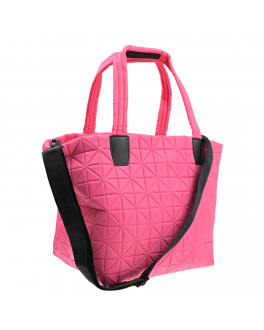 Розовая стеганая сумка VeeCollective Розовый, арт. 101-201-357 FLAMIN | Фото 2