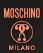 Футболка с оранжевым лого Moschino | Фото 3