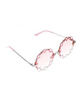 Загругленные очки в виде облачков Monnalisa Оранжевый, арт. 997030 7082 0090 | Фото 1