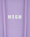 Сиреневая толстовка-худи MSGM | Фото 6