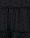 Короткий черный сарафан с кружевной отделкой Dan Maralex | Фото 6