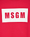 Свитшот цвета фуксии MSGM | Фото 3