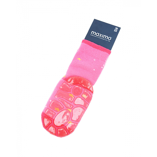 Розовые носки с силиконовой вставкой MaxiMo | Фото 1