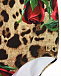 Слитный купальник с открытой спинкой Dolce&Gabbana | Фото 3