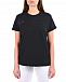 Черная футболка из хлопка с вышивкой Vivetta | Фото 6