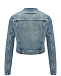 Укороченная джинсовая куртка, голубая MM6 Maison Margiela | Фото 8