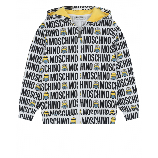 Спортивная куртка со сплошным лого Moschino | Фото 1