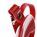 Красная лакированная сумка Микки Маус, 5х23х22 см Monnalisa | Фото 7