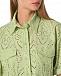 Зеленая рубашка с шитьем Forte dei Marmi Couture | Фото 6
