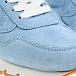 Замшевые кроссвки. голубые Voile blanche | Фото 6