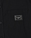 Рубашка с накладным карманом, черная Dolce&Gabbana | Фото 3