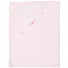 Розовое одеяло с цветочной вышивкой Lyda Baby | Фото 2