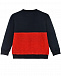 Красно-черный свитшот свитшот с накладным карманом Stella McCartney | Фото 2