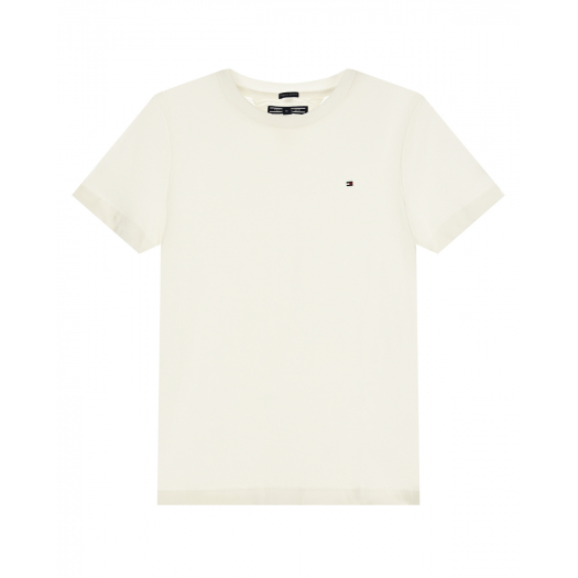 Белая базовая футболка Tommy Hilfiger | Фото 1