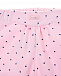 Розовые брюки на резинке Sanetta fiftyseven | Фото 3