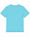 Голубая футболка с принтом &quot;Нью-Йорк&quot; Calvin Klein | Фото 2