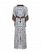 Платье с принтом &quot;Сицилия&quot; Pietro Brunelli | Фото 2