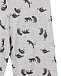 Серая пижама с принтом &quot;тигр&quot; Sanetta | Фото 6