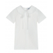 Белая трикотажная рубашка с короткими рукавами Aletta | Фото 1