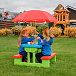 Стол садовый с зонтом Kids Garden голубой UNIX Kids | Фото 10