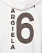 Белая спортивная куртка с капюшоном MM6 Maison Margiela | Фото 8