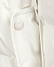 Куртка молочного цвета с манишкой из меха норки Yves Salomon | Фото 11