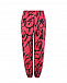 Розовые спортивные брюки с принтом &quot;Граффити&quot; Deha | Фото 2