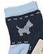 Темно-синие носки с декором &quot;собачка&quot; Story Loris | Фото 2