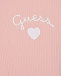 Розовая толстовка с вышитым сердечком Guess | Фото 3